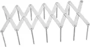 OKUMEYR Expandable Pan Organizer Rack Pot Lid Holder With Easy To Clean Foldable And Adjustable Kitchen Storage For Home Kitchens