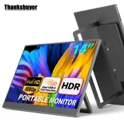 S3-14AC 1080P 14'' Ultra Thin Monitor Portable Kickstand for PS4 Laptop Tablet