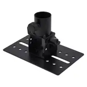 Rotatable 35mm Metal Mount Tripod Pole DJ Speaker Stand Adapter Top Cap Parts
