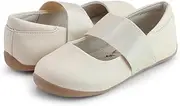[Livie & Luca] Bella Toddler Ballet Shoes, Flexible Featherlight™ Technology with Removable Insole, Flat Girls Mary Jane Ballerina Flats for School, Party, Wedding, Flower Girl, Communion
