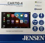 NEW Jensen CAR710-4 Digital Media Stereo, 2DIN, CarPlay/Android Auto, Bluetooth