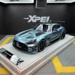 IVY MERIT MERCEDES 賓士AMG GT-BLACK限量版仿真汽車模型1 18