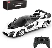 RASTAR RC Toy, McLaren Senna 1:24 Remote Control RC Car, McLaren Toy Car for Boys - White