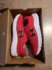 Under Armour Charged Assert 10 Shoes Sneakers Mens Size 10 Red White 3026175-600