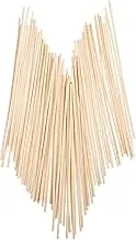 Cabilock 100Pcs Natural Rattan Aroma Sticks for Essential Oil Diffuser Replaceable Fragrance Rods for Home Office Spa and Aromatherapy Use