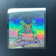 Hero Quest Merlin Sticker Hasbro 1991 Holographic Letter J Goblin Unused