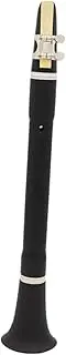 Vaguelly Pocket Mini Clarinet for Beginners Keyless Adult Wind Instrument Lightweight Portable Design for Music