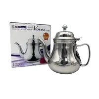 在飛比找PChome24h購物優惠-維納斯不鏽鋼冷水壺/咖啡壺/茶壺(1.2L)