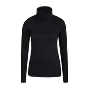 Mountain Warehouse Womens/Ladies Meribel Cotton Roll Neck Long-Sleeved Top