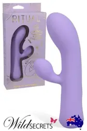 NEW Doc Johnson Ritual Aura 6.25 inch Rabbit Vibrator, Sex Toy, Wild Secrets