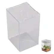 Mini Fish Breeding Box for Aquarium Small Betta Tank Office Desk