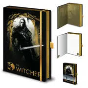 Netflix The Witcher Forest Hunt Premium A5 School/Office Stationery Notebook