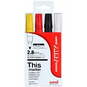 Uni PX-20 Paint Marker Assorted 4 Pack