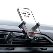 Baseus BS-CM040 Horizontal Car Phone Holder Metal Gravity Car Air Vent Cellphone Stand 360° Universal Rotation Ball for