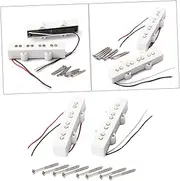 ifundom Replace Your Bass Guitar Pickups 4 String Electric Bass Pickup Set Jb Style Bridge Neck Open Style Gmb09