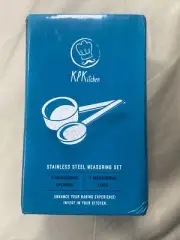 Stainless Steel Measuring Cups and Spoons Set of 16