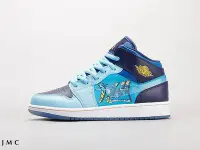 在飛比找Yahoo!奇摩拍賣優惠-Air Jordan 1 Mid Fly 藍白 鴛鴦 籃球鞋