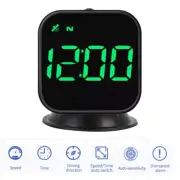 Car GPS Speedometer Digital HUD Head Up Display MPH KMH Compass Overspeed Alarm