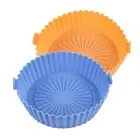 Air Fryer Silicone Liners 2 QT,Small Air Fryer Liner 2 Pack, Reusable Air Fry...