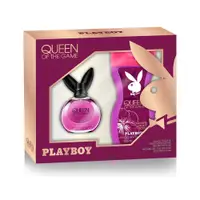 在飛比找PChome24h購物優惠-PLAYBOY 國王皇后兔女郎經典淡香水禮盒