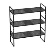 Cabinet Shelf Organizer Expandable Spice Rack Stackable Countertop Organizer ...