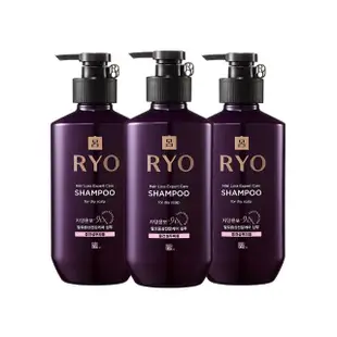 【RYO 呂】滋養韌髮洗髮精 400ml x3入(油性/中乾性/敏感性/扁塌無力/去屑)