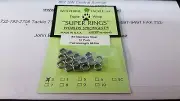 1 Pack Wolverine Stainless Steel Splt Rings 90# Test Size 3 15 Pieces