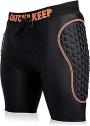 [CATCH & KEEP] Goalkeeper Underpants Short Padded 2.0 Football Protector Goalkeeper Trousers Sports Trousers with Compression Function and Breathable Material