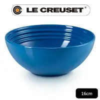 在飛比找PChome24h購物優惠-LE CREUSET-瓷器早餐穀片碗 16cm (馬賽藍)