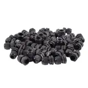 3X(50 x Black Plastic Connector PG11 5-10mm Diameter Cable Gland C8P1)2290