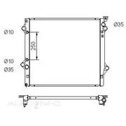 Protex Radiator - RADT166