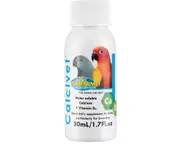 Vetafarm 50ml Calcivet Bird Supplement - Liquid Calcium & Vitamin for Birds