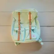 Herschel Supply Co Buckingham Backpack Aqua Green Rucksack Drawstring Bag NWT