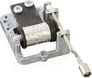 YouTang(TM) 18 Note Hand Cranked Musical Mechanism DIY Music Box Movement Different Songs Available,Tune:Over The Rainbow