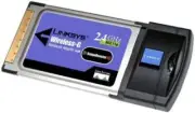 New-Linksys WPC54GR Wireless G Notebook Adapter w/range Booster Computer