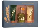 Curve Cologne 3 Pc Gift Set Men Cologne Spray 4.2 oz Skin Soother Hair Body Wash