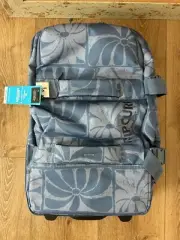 NWT Rip Curl F-Light Transit 45L Floral Carry-On Bag Luggage Travel Hawaii Blu