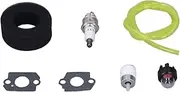 Trimmer Fuel Air Filter Fuel Line Bulb Set Trimmer Engine Tune Up Kit 180350 for Bolens BL410 Tiller BL100 BL150 BL250