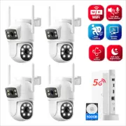 10CH Wireless Home Security Camera System with 500GB HDD Outdoor 24/7 Recording