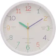 NEW One Six Eight London Learn The Time Wall Clock, White, 30cm