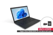 Kogan Atlas 14.1" USB-C Laptop with Windows 11 Pro (4GB,128GB) + 256GB Micro SD Card
