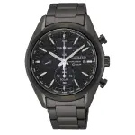 【SEIKO】太陽能黑鋼三眼計時腕錶 41MM 防刮鏡面 SSC773P1 V176-0BH0SD 台灣公司貨SK022