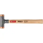 PB SWISS 1.6lb/750g 32mm Wooden Handle Copper Hammer PB 306.32 Cu