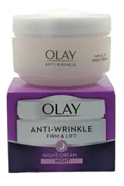 Olay Night Cream Anti Wrinkle Firm and Lift 50ml SPF15 Skincare