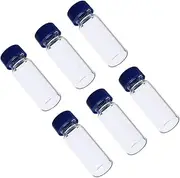 Homoyoyo 100Pcs Glass Sampling Vials with Screw Cap Chromatography Containers for Liquid Storage for Hplc Applications and Sample Preservation