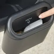 Car Trash Bin Can Garbage Dust Case Storage Holder Box Interior Accessories 1Pc