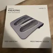 Miko Shiatsu Kneading Foot Massager RF-598 Freestanding Silver