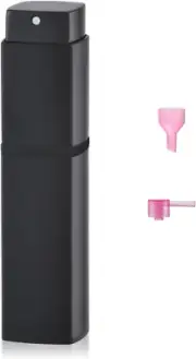 Square Perfume Atomizer, Travel Cologne Spray Bottle, Empty Mini Spray Dispenser