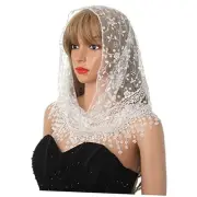 Lace Mantilla Veils Triangle Lace Veil Catholic Church Veils Infinity Chapel