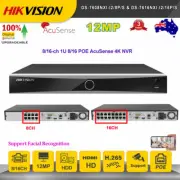Hikvision Acusense 12MP 8CH 16CH POE NVR DS-7616NXI-I2/16P/S DS-7608NXI-I2/8P/S